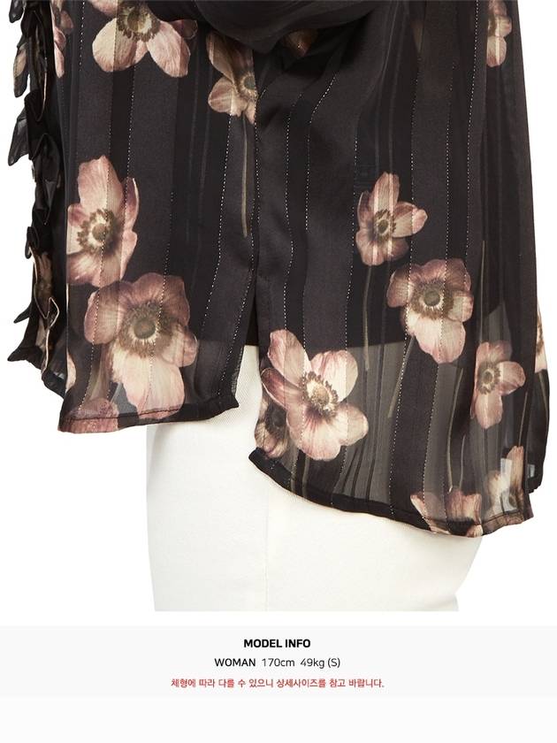 Women's Mia Philippa Blouse Black - ALLSAINTS - BALAAN 10