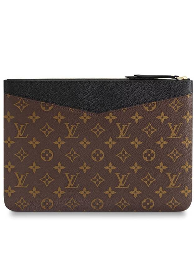 Daily Monogram Pouch Bag Brown Black - LOUIS VUITTON - BALAAN 5