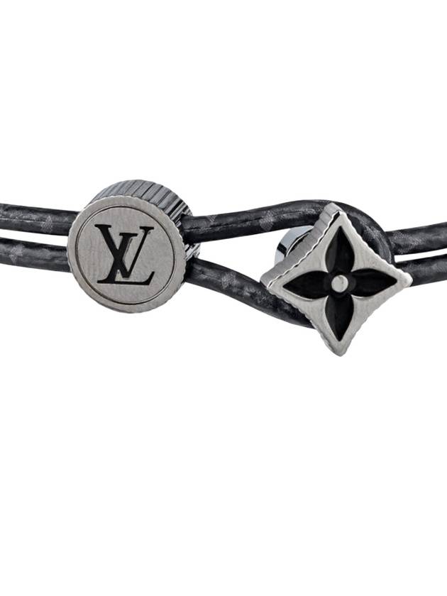 Catch It Monogram Bracelet Silver Grey - LOUIS VUITTON - BALAAN 7