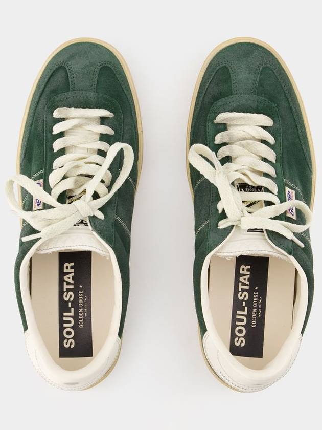 Soul Star Sneakers - Golden Goose Deluxe Brand - Leather - Green - GOLDEN GOOSE - BALAAN 4