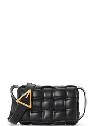 Bottega Veneta Small Padded Cassette Bag 19 Black 717506VCQR18425 - SAINT LAURENT - BALAAN 1