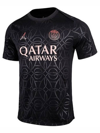 Paris Saint-Germain Academy Pro Third Short Sleeve T-Shirt Black - NIKE - BALAAN 1