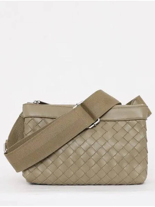 Classic Duo Shoulder Bag Grey - BOTTEGA VENETA - BALAAN 2