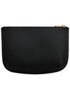 Half Moon Sarah Clutch Bag Black - A.P.C. - BALAAN.