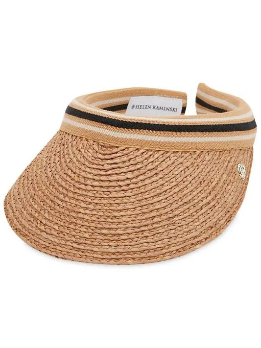 Women s Marina Nougat Black Stripe Sun Cap HAT50318 - HELEN KAMINSKI - BALAAN 1