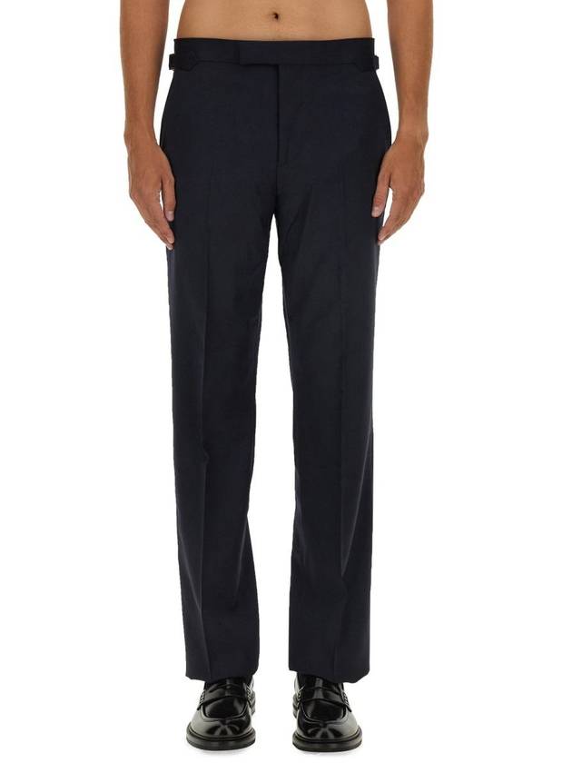 Men's Cotton Straight Pants Navy - VIVIENNE WESTWOOD - BALAAN 2