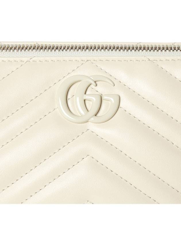 GG Marmont Matelassé Shoulder Bag White - GUCCI - BALAAN 8