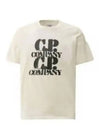 30/1 Jersey Graphic Short Sleeve T-Shirt Beige - CP COMPANY - BALAAN 2