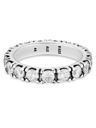 Crystal Cubic Zirconia Ring Silver - PANDORA - BALAAN 2