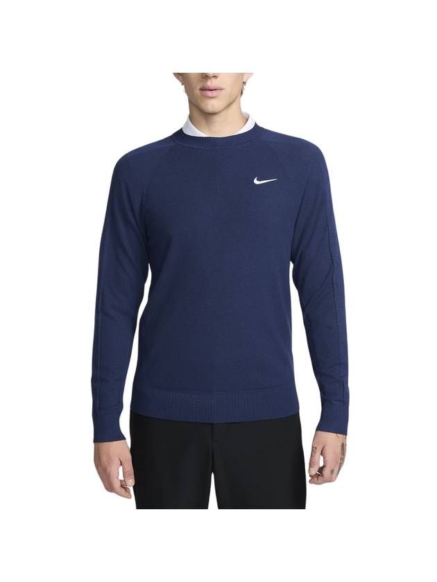 Tour Golf Sweater Midnight Navy - NIKE - BALAAN 1