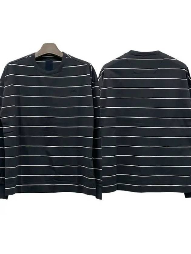 Cotton striped long sleeve t shirt gray JC3741P043 271544 1094259 - JUUN.J - BALAAN 1