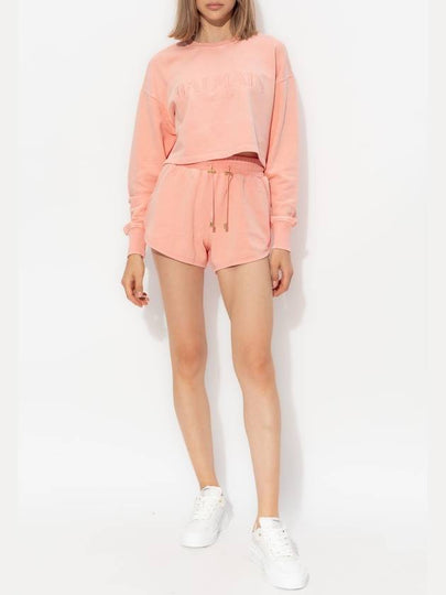 Balmain Cotton Shorts, Women's, Pink - BALMAIN - BALAAN 2