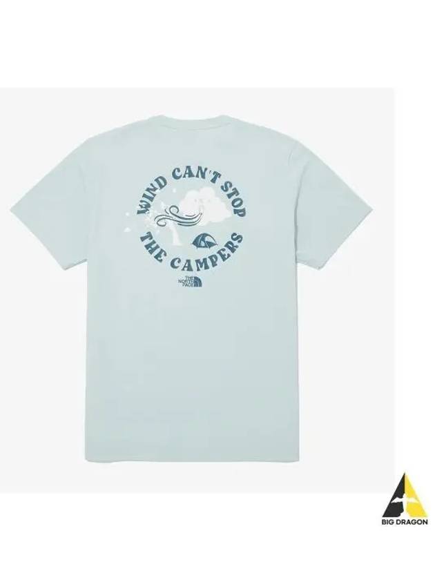 The North Face NT7UQ14D Men s Camp Everyday Short Sleeve Round Tee - THE NORTH FACE - BALAAN 1