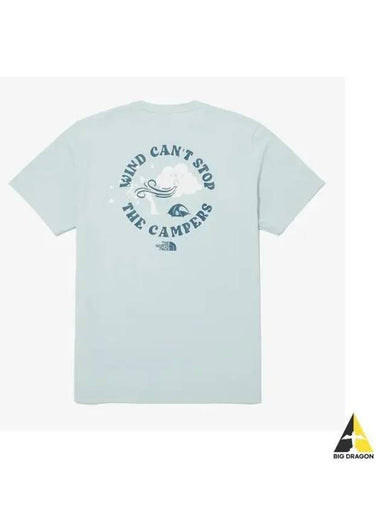 The North Face NT7UQ14D Men s Camp Everyday Short Sleeve Round Tee - THE NORTH FACE - BALAAN 1