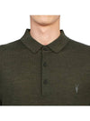 Reform Men's Collar Long Sleeve T-Shirt MK005D RYE GRASS GREEN ML - ALLSAINTS - BALAAN 5