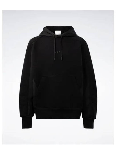 woven block hoodie black - REEBOK - BALAAN 1