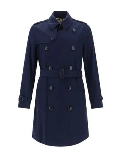 Kensington Heritage Trench Coat Blue - BURBERRY - BALAAN 2