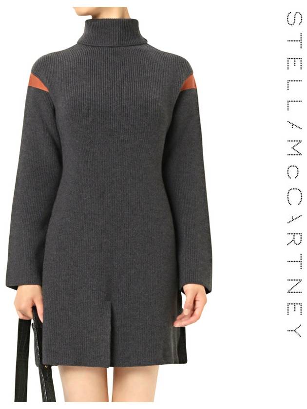 Turtleneck knit dress 427388 S1672 1165 - STELLA MCCARTNEY - BALAAN 1