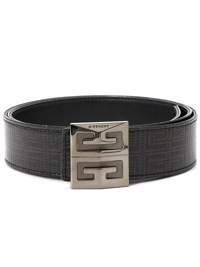 4G Reversible Leather Belt Black - GIVENCHY - BALAAN 2