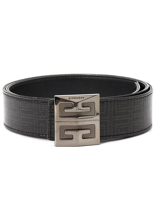 4G reversible leather belt black - GIVENCHY - BALAAN 2