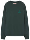 Kids Logo Sweatshirt Dark Green F24122 021GE - THE ANIMALS OBSERVATORY - BALAAN 1