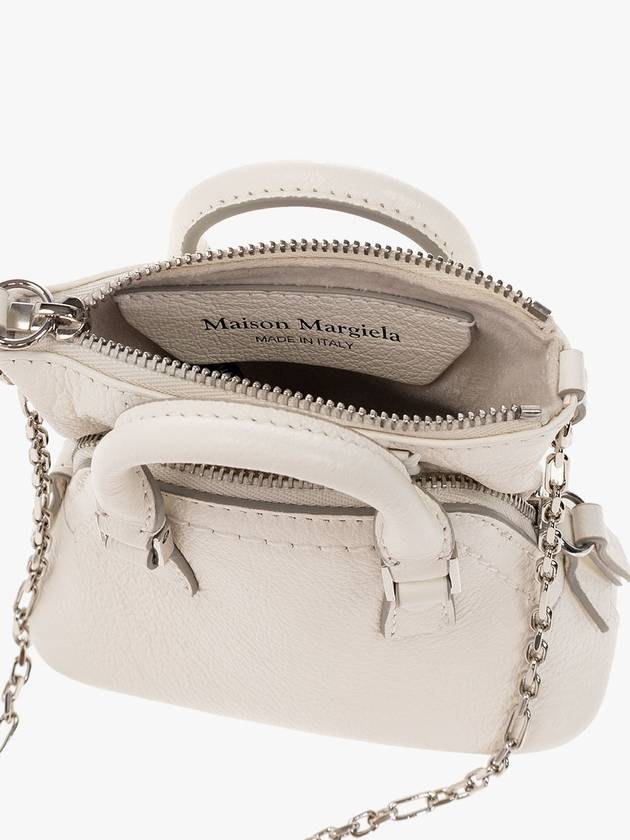 5AC Classic Baby Shoulder Bag White - MAISON MARGIELA - BALAAN 6