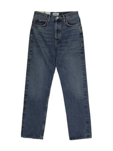 A Goldie Pinch Straight Denim Pants Blue - AGOLDE - BALAAN 1