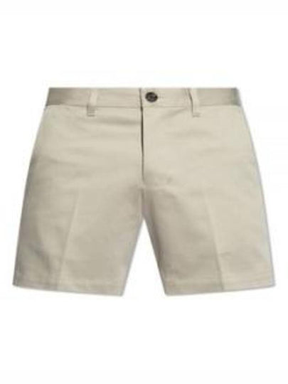 De Coeur Motif Chino Shorts Beige - AMI - BALAAN 2