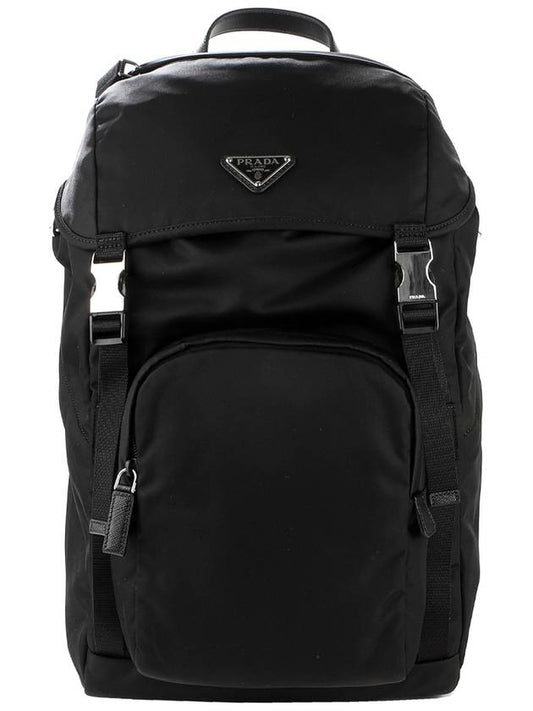 Men s Backpack 2VZ135 2DMG NERO - PRADA - BALAAN 1