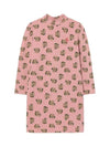 Kids Flower Pattern Dress Pink F22011 152CU - THE ANIMALS OBSERVATORY - BALAAN 2