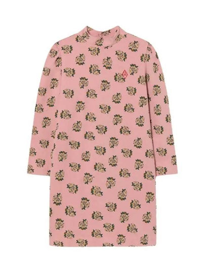 Kids Flower Pattern Dress Pink F22011 152CU - THE ANIMALS OBSERVATORY - BALAAN 2