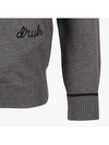 Drew Men s Jacquard Cardigan DM47KC32 GREY - DRUH GOLF - BALAAN 6