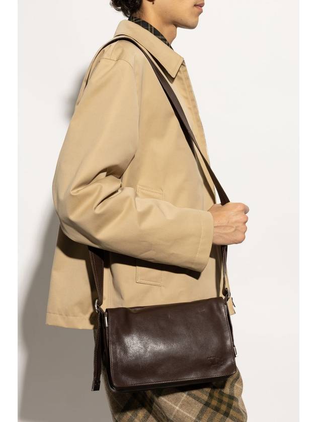 Trench Leather Cross Bag Military - BURBERRY - BALAAN 3