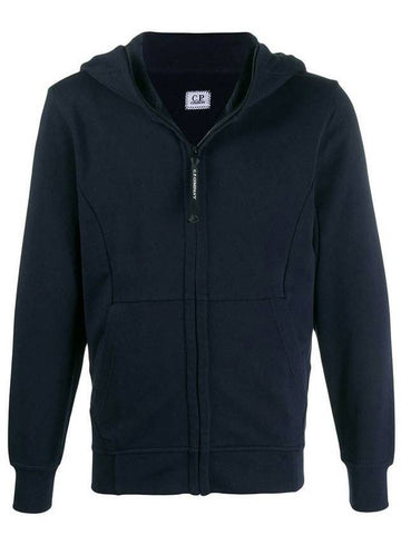 Goggles Hooded Jacket Navy - CP COMPANY - BALAAN.