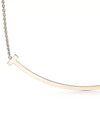 Tiffany T Extra Large Smile Pendant 18K Rose Gold 67513436 - TIFFANY & CO. - BALAAN 3