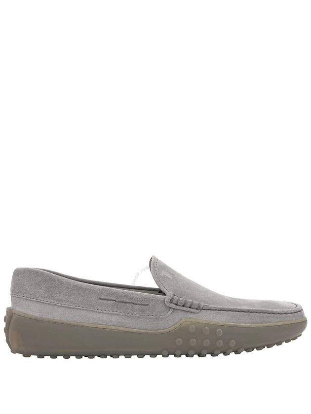 Tods Men's Grey Suede Gommino Loafers, Brand Size 5.5 ( US Size 6.5 ) - TOD'S - BALAAN 1