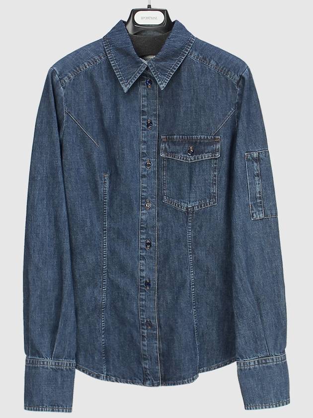 SPORT Rieti Denim Shirt RIETI 007 SCURO USED MXC043 - MAX MARA SPORTMAX - BALAAN 2