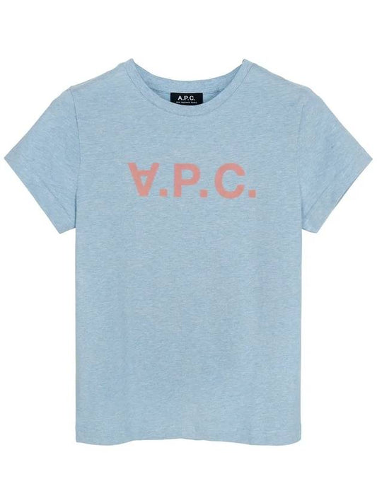 Indigo VPC T Shirt COGFI F26944 IAL - A.P.C. - BALAAN 1