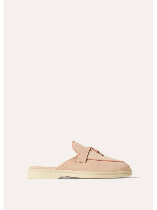 Babouche Charms Walk Bloafers Pink Sand - LORO PIANA - BALAAN 2