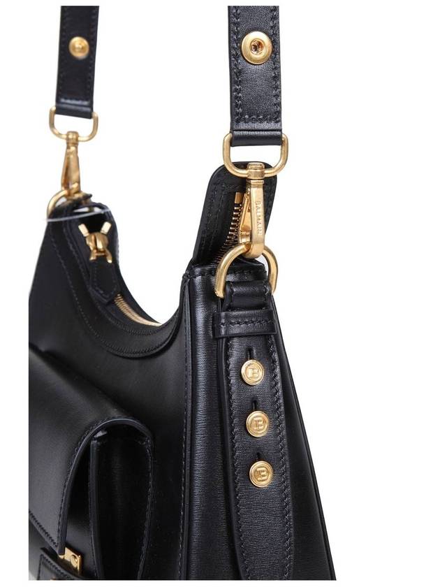 Balmain Leather Shoulder Bag - BALMAIN - BALAAN 3