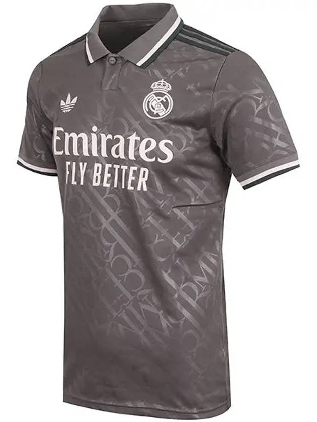 adidas Real Madrid 2425 Third Jersey Charcoal IY1763 - ADIDAS - BALAAN 3