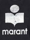 Short Sleeve T Shirt TS0004FA A1N10E 01BK Black - ISABEL MARANT - BALAAN 3