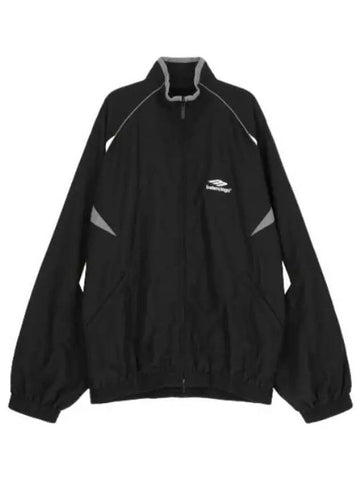 Sporty tracksuit jacket black - BALENCIAGA - BALAAN 1