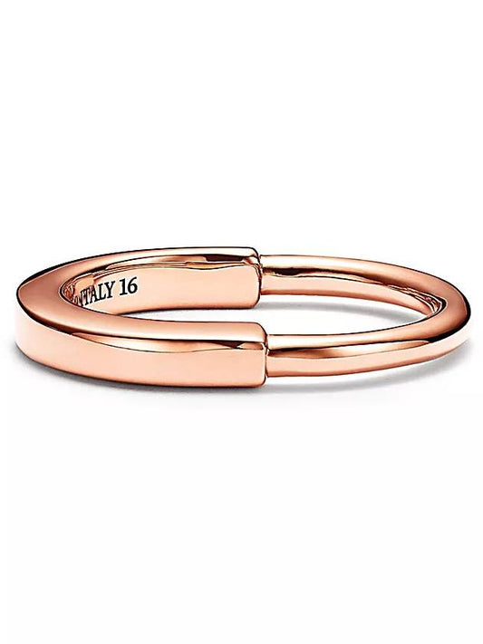 Tiffany Rock Ring Rose Gold - TIFFANY & CO. - BALAAN 1