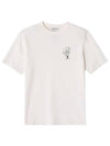 SPCKHSMU00101 P709 Cafe Kitsune Fox Print Short Sleeve T Shirt - MAISON KITSUNE - BALAAN 5