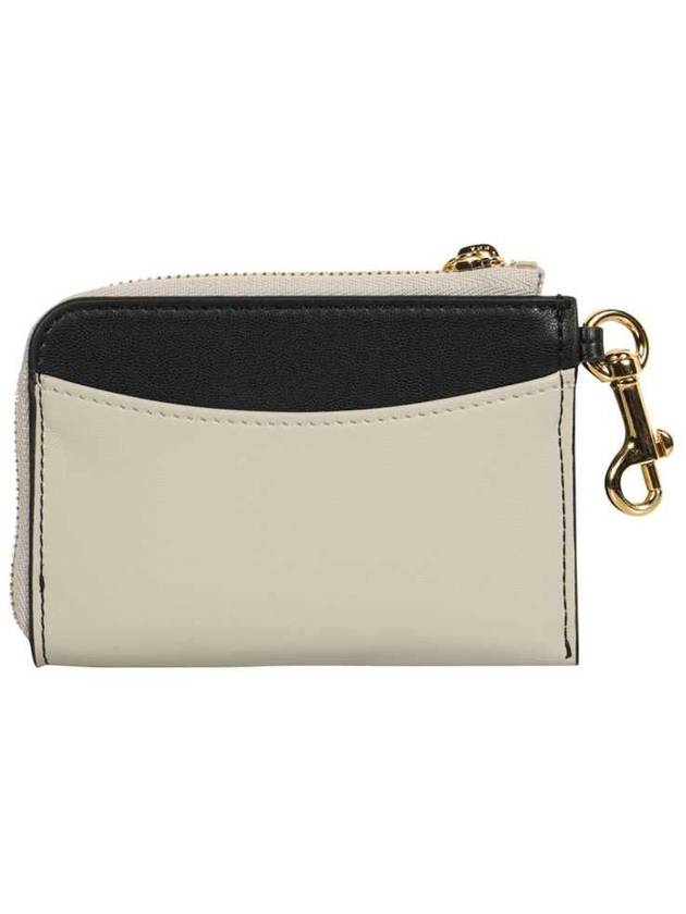 Two-Tone Alter Napa Card Wallet Black - STELLA MCCARTNEY - BALAAN 3