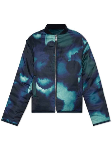 PS Paul Smith Jacket With Print, Women's, Purple - PAUL SMITH - BALAAN 1