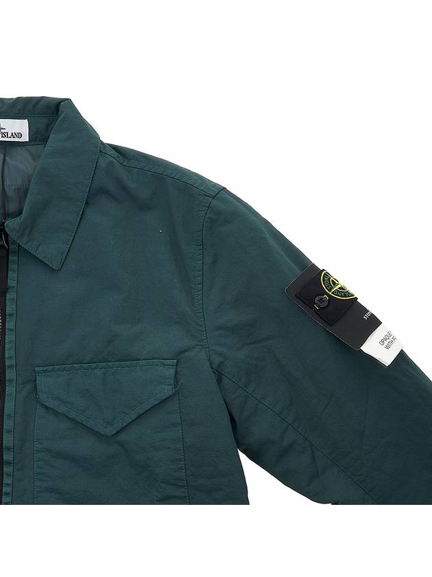 Opaque Nylon Twill with Primaloft Jacket Dark Green - STONE ISLAND - BALAAN 5