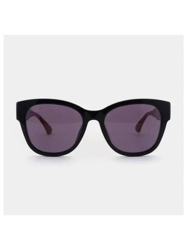 Eyewear Round Frame Sunglasses Violet Black - GUCCI - BALAAN 2