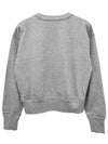 Mobyli Logo Sweatshirt Grey - ISABEL MARANT ETOILE - BALAAN 4